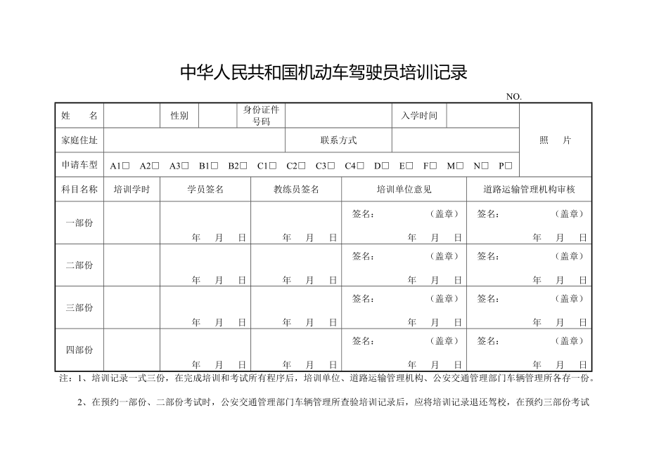 規(guī)范駕駛培訓(xùn)記錄 筑牢交通安全基石——論中華人民共和國(guó)機(jī)動(dòng)車駕駛員培訓(xùn)記錄的重要性